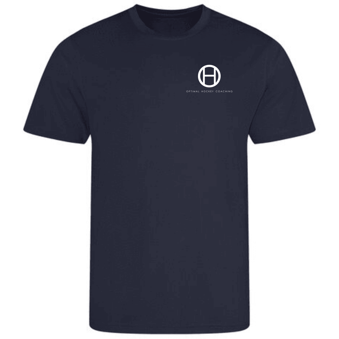 Optimal Hockey Coaching | Navy Players T-Shirts — product view 1