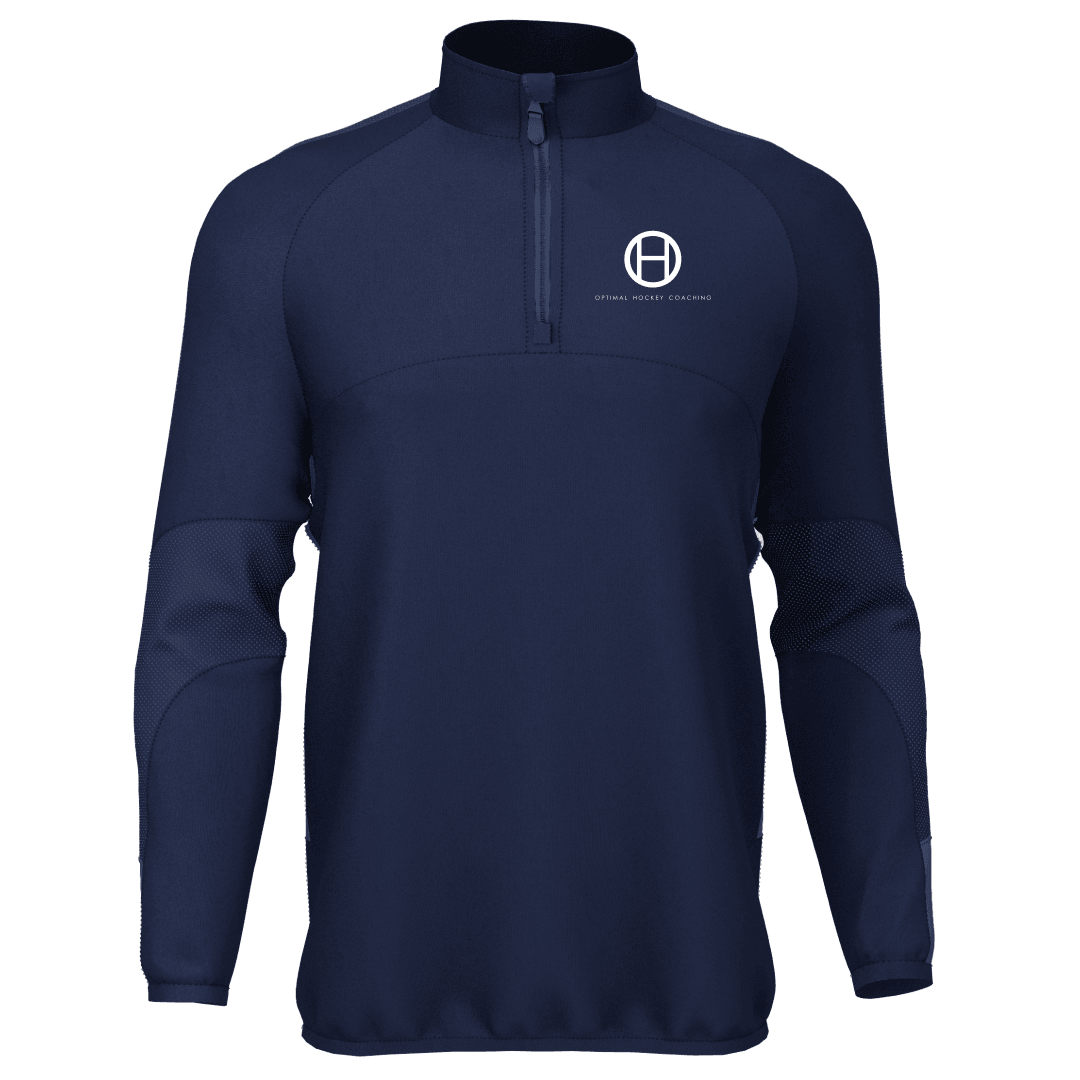 Optimal Hockey Coaching | Pro Training 1/4 Zip Navy — product view 1