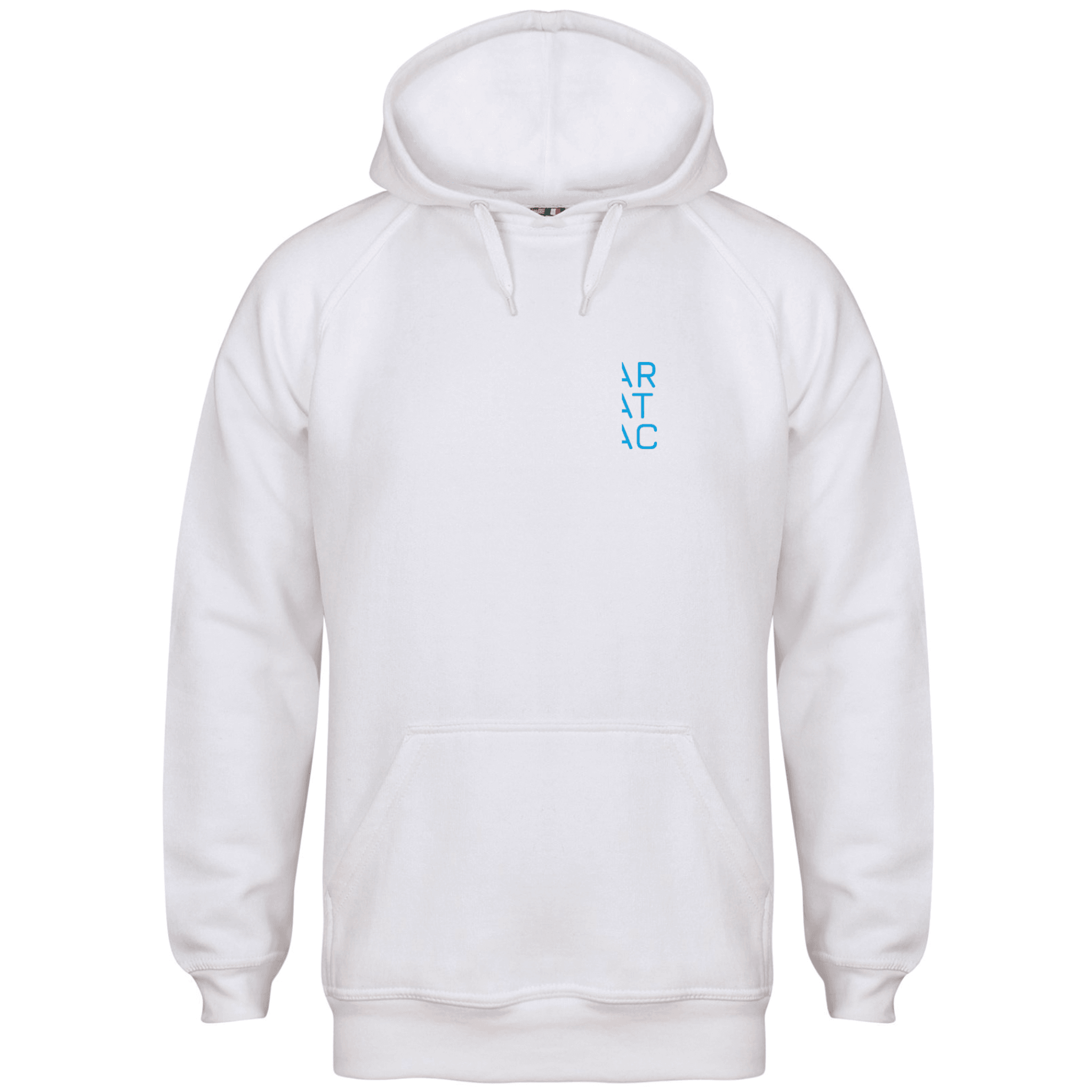 Aratac White Hoodie — product view 1