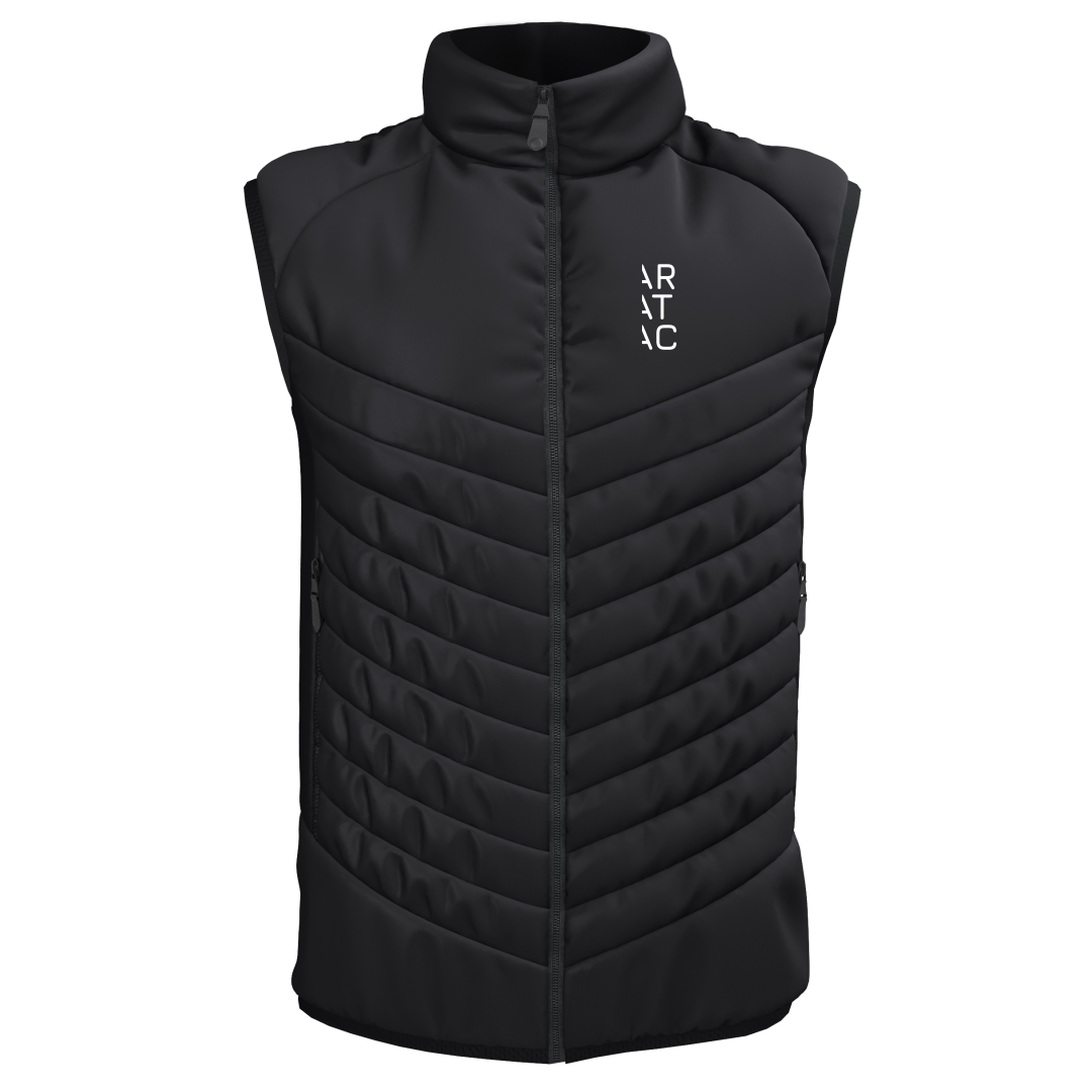 Aratac Mens Black Gilet