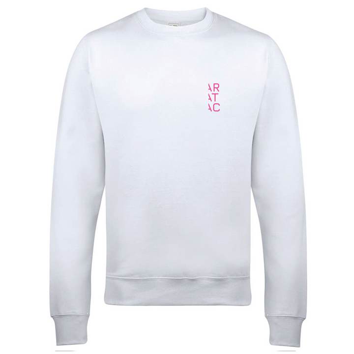 Aratac White Crewneck Jumper