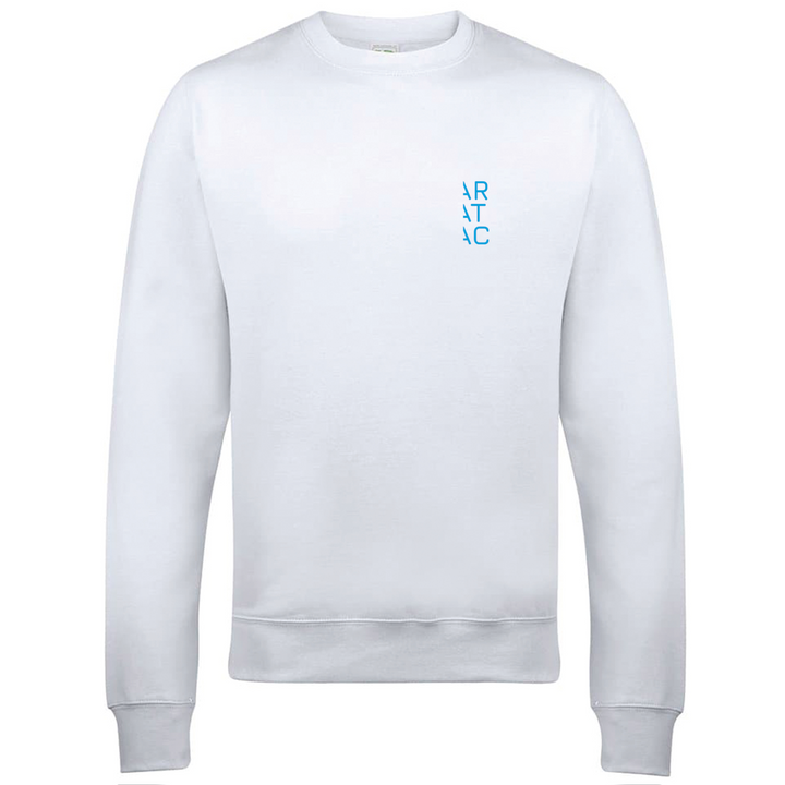 Aratac White Crewneck Jumper