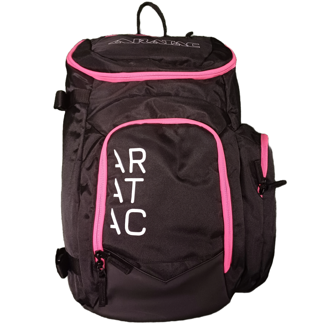 All black pink bookbag best sale